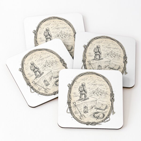 Item preview, Arctic Survivalist Explorer Field Journal Sketch Art designed and sold by AURA Vibes.