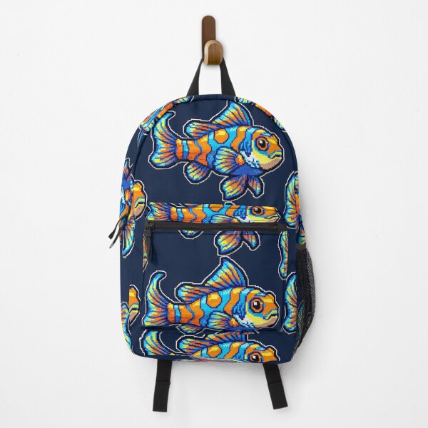 Item preview, Vibrant Mandarin Fish - Detailed Fish Embroidery Style Art designed and sold by NandaFajarSu.