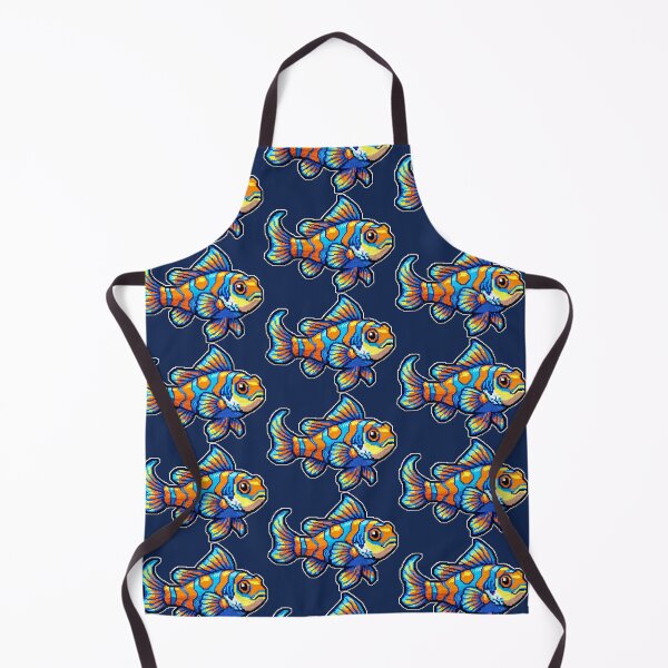 Item preview, Vibrant Mandarin Fish - Detailed Fish Embroidery Style Art designed and sold by NandaFajarSu.