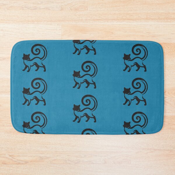 Item preview, Copy of Mystical Black Cat Shadow with Swirling Tail Design designed and sold by NovaDigitalArt45.