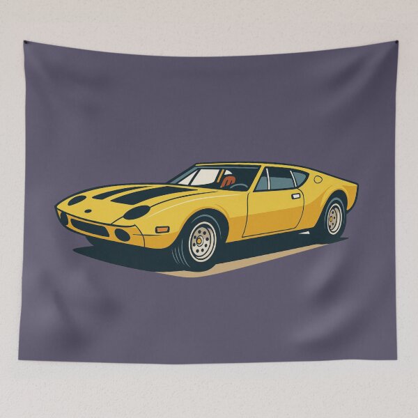 Item preview, Retro Classic Car Illustration – Vintage Stylized Automotive Art 4 designed and sold by VoglR.