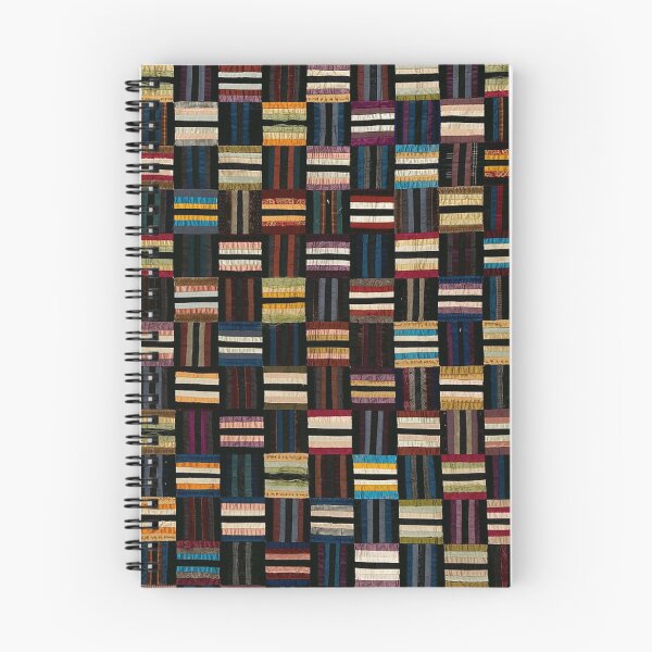 Item preview, Vintage Roman Stripes Patchwork Quilt designed and sold by AnimaliaStar.