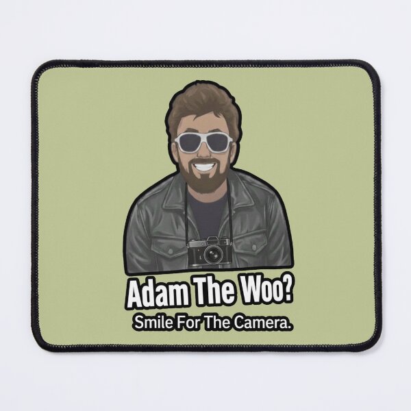 Item preview, Adam The Woo - Smile For The Camera Illustration designed and sold by Pixel & Beyond.