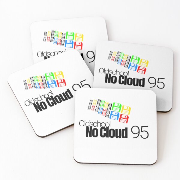 Item preview, Oldschool No Cloud 95 - Retro Floppy Disk Nostalgia designed and sold by retrologie.