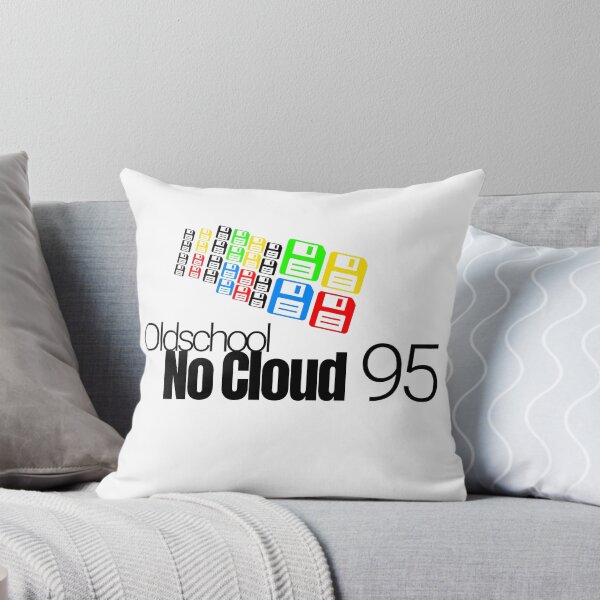 Item preview, Oldschool No Cloud 95 - Retro Floppy Disk Nostalgia designed and sold by retrologie.