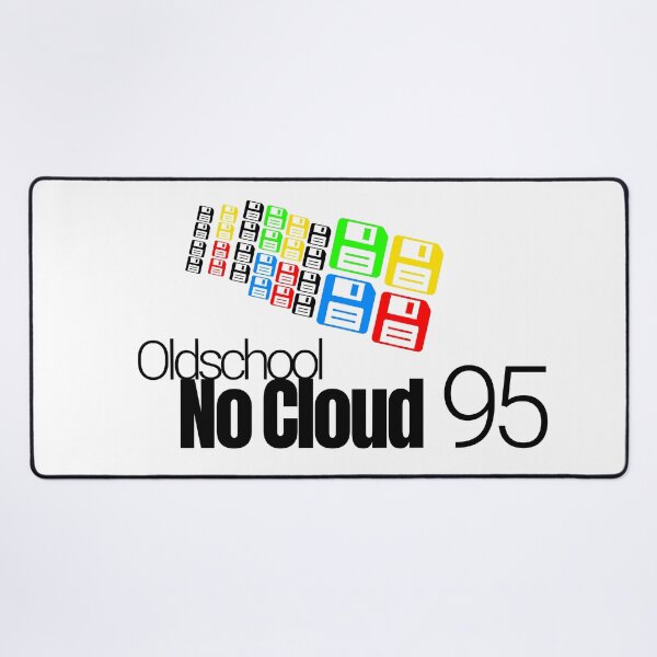 Item preview, Oldschool No Cloud 95 - Retro Floppy Disk Nostalgia designed and sold by retrologie.