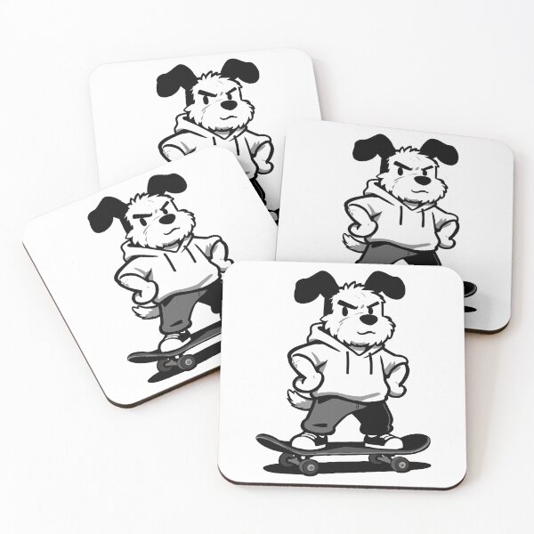 Item preview, Skateboarding Dog - Cartoon Style designed and sold by MartynaKanik.