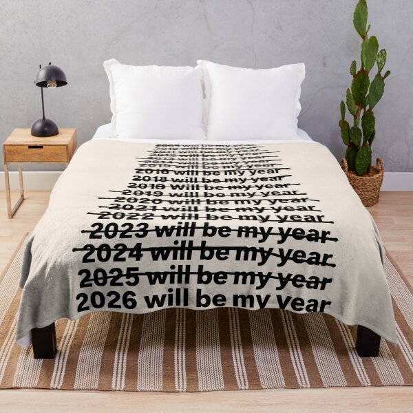 Item preview, 2026 Will Be My Year Classic T-Shirt – Funny New Year Sarcastic Quote Meme designed and sold by thudoando.