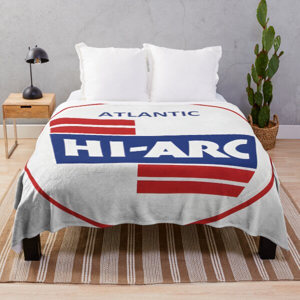 Item preview, Vintage Atlantic Hi-Arc Gasoline Retro Sign Illustration designed and sold by CharlieDesings.