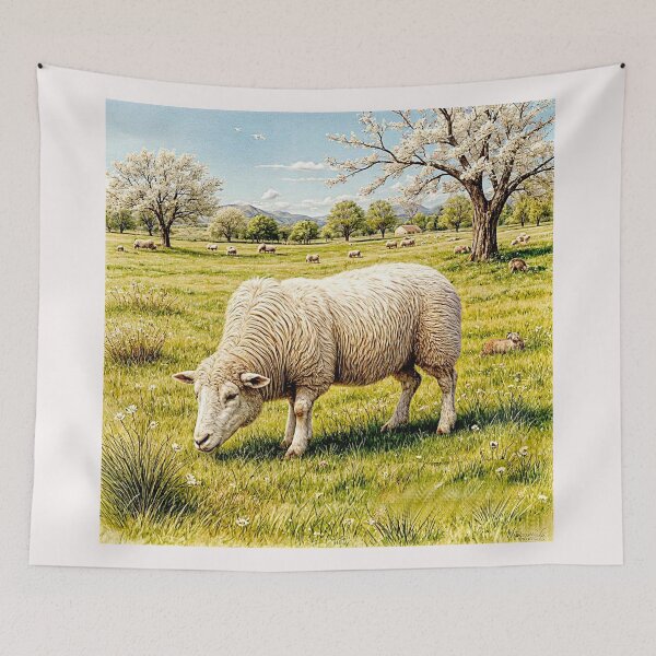 Item preview, The Merino sheep #3 designed and sold by Helios Be. Lavsh.