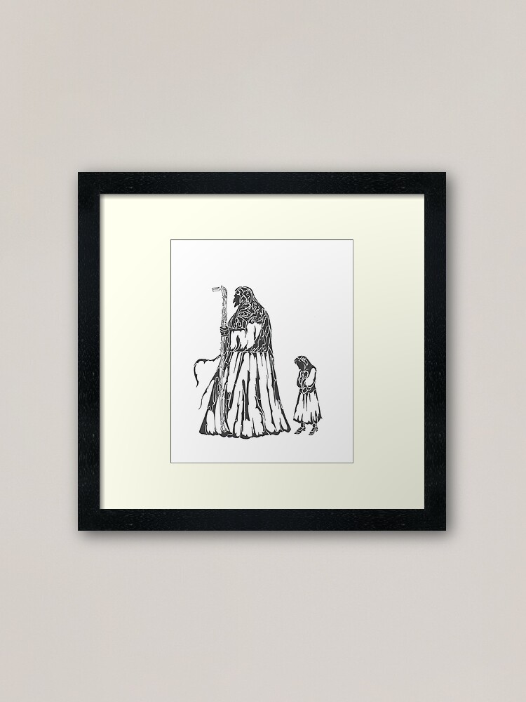 Thumbnail 1 of 7, Framed Art Print, untitled designed and sold by Anthropolog.
