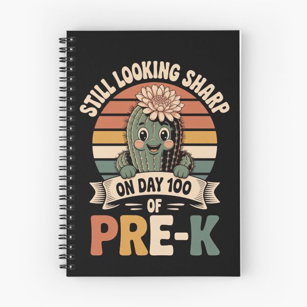 Item preview, Still Looking Sharp 100 Days of Pre-K - Teacher Retro Groovy designed and sold by ViralVector.