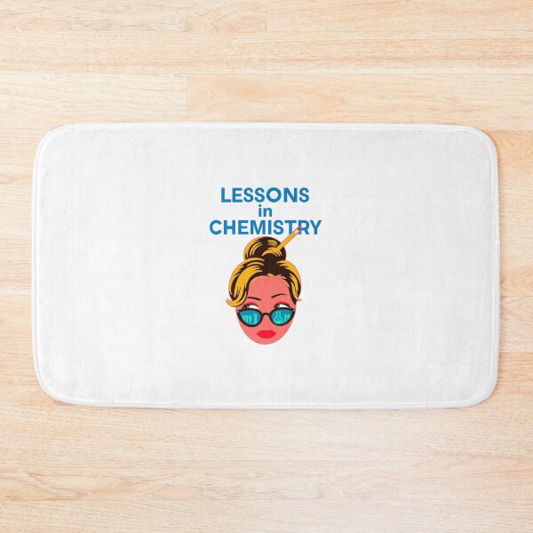 Item preview, 'Lessons in Chemistry" Book Cover (Blue Title) designed and sold by jamierachelz.
