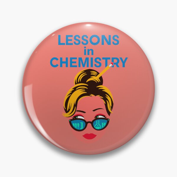 Item preview, "Lessons in Chemistry" Book Cover (Pink Background) designed and sold by jamierachelz.