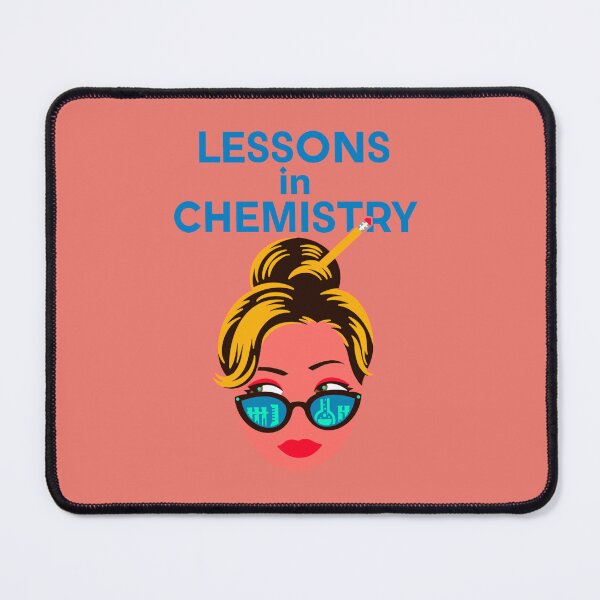 Item preview, "Lessons in Chemistry" Book Cover (Pink Background) designed and sold by jamierachelz.
