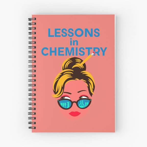 Item preview, "Lessons in Chemistry" Book Cover (Pink Background) designed and sold by jamierachelz.