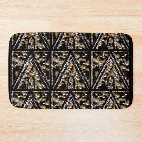 Item preview, "Textured Letter 'A' Pattern with Metallic Flourishes" designed and sold by nighttime1990.