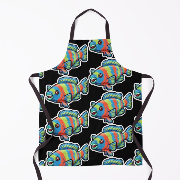 Item preview, Tropical Parrot Fish - Colorful Embroidery Texture Art designed and sold by NandaFajarSu.