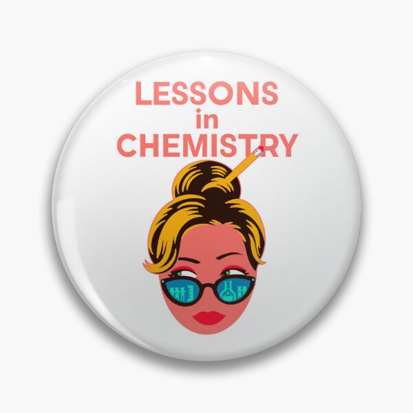 Item preview, 'Lessons in Chemistry" Book Cover (Pink Title) designed and sold by jamierachelz.