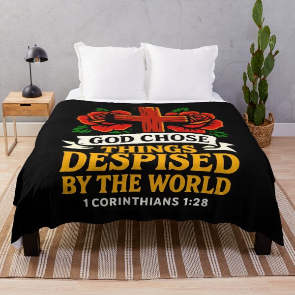 Item preview, 1 Corinthians 1:28 God Chose Things Despised By The World designed and sold by plushism.