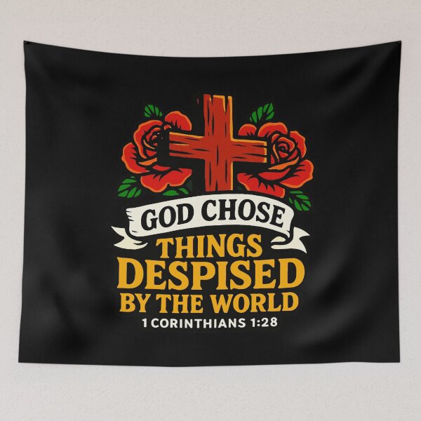 Item preview, 1 Corinthians 1:28 God Chose Things Despised By The World designed and sold by plushism.