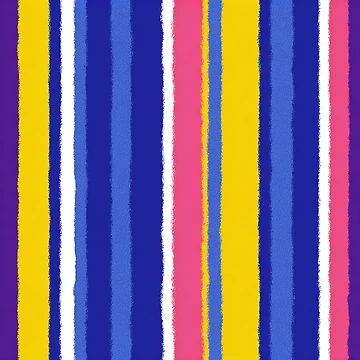 Artwork thumbnail, Colorful Retro Racing Stripes Pattern by bubblegoth