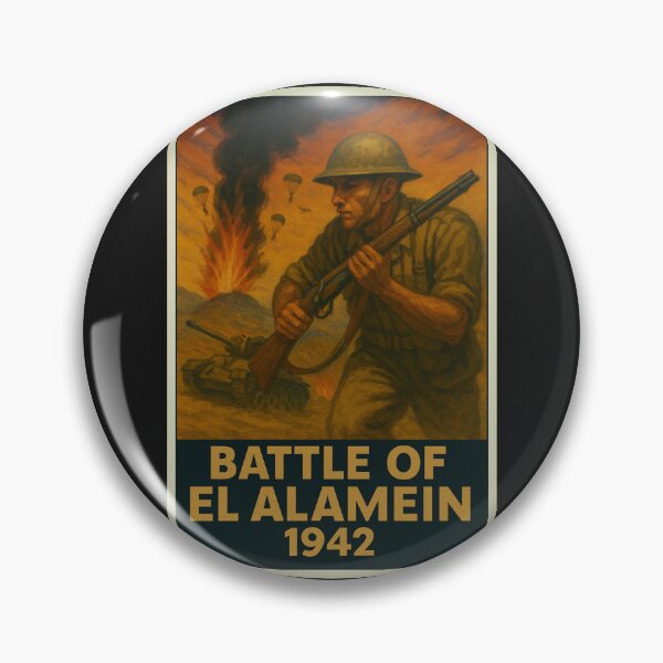 Item preview, BATTLE OF EL ALAMEIN 1942 designed and sold by MilikDesignsPro.