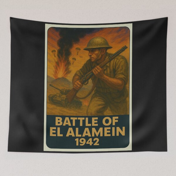 Item preview, BATTLE OF EL ALAMEIN 1942 designed and sold by MilikDesignsPro.