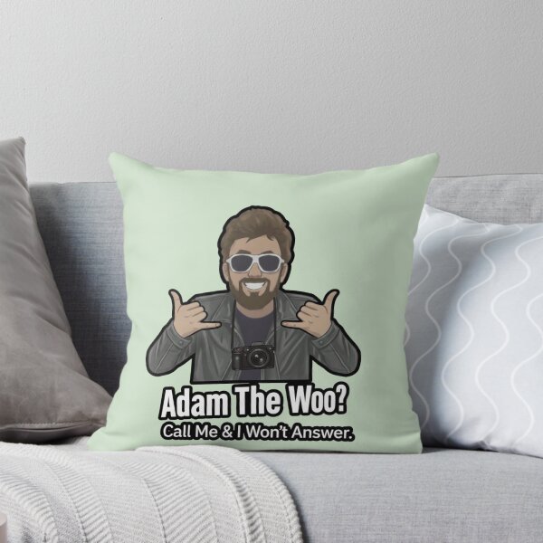 Item preview, Adam The Woo Funny Cartoon Fan Art - Call Me & I Won't Answer designed and sold by Pixel & Beyond.