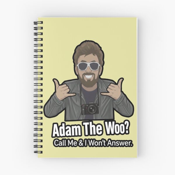 Item preview, Adam The Woo Funny Cartoon Fan Art - Call Me & I Won't Answer designed and sold by Pixel & Beyond.