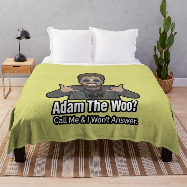 Item preview, Adam The Woo Funny Cartoon Fan Art - Call Me & I Won't Answer designed and sold by Pixel & Beyond.