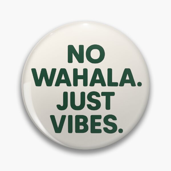 Item preview, No Wahala Just Vibes – Nigerian Slang Quote | Chill Afro Streetwear Design designed and sold by astersgraphics.