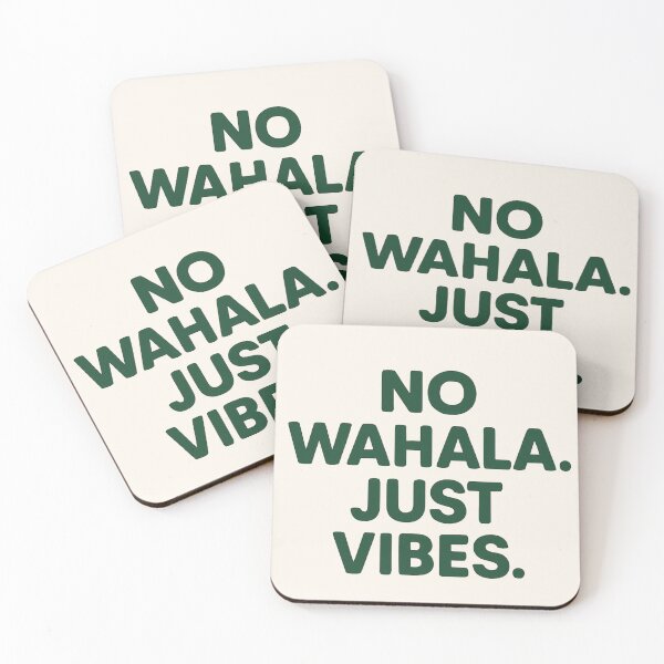 Item preview, No Wahala Just Vibes – Nigerian Slang Quote | Chill Afro Streetwear Design designed and sold by astersgraphics.
