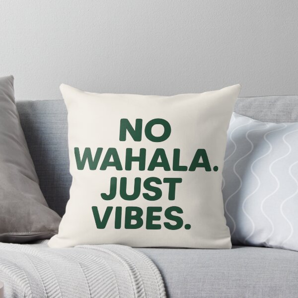 Item preview, No Wahala Just Vibes – Nigerian Slang Quote | Chill Afro Streetwear Design designed and sold by astersgraphics.