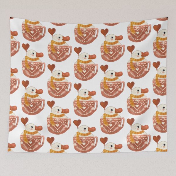 Item preview, Duck in a mug, Kawaii Call duck art designed and sold by Dormitria.