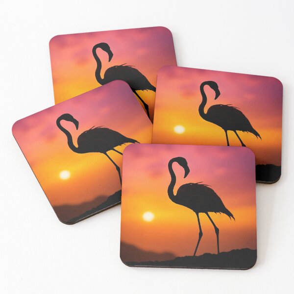 Item preview, Flamingo at the Sunset  designed and sold by KhalidHosnyArT.