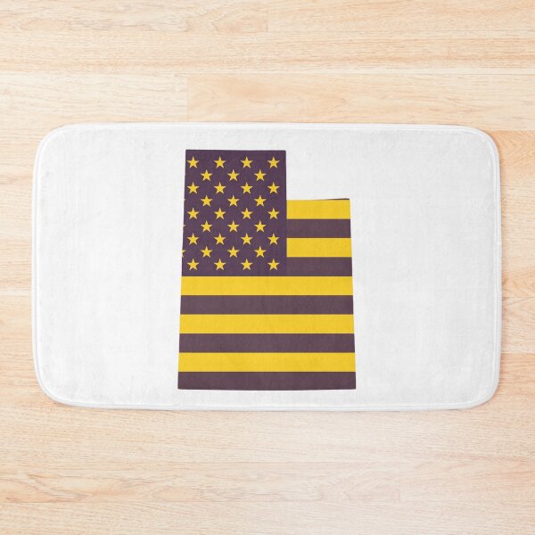 Item preview, Utah USA Flag Silhouette – Stars and Stripes State Outline designed and sold by Paper Drip.