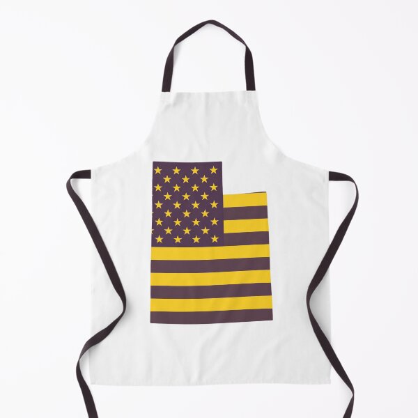 Item preview, Utah USA Flag Silhouette – Stars and Stripes State Outline designed and sold by Paper Drip.