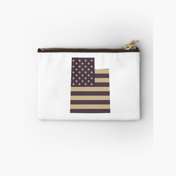 Item preview, Utah State Vintage Stars & Stripes – Brown and Gold designed and sold by Paper Drip.