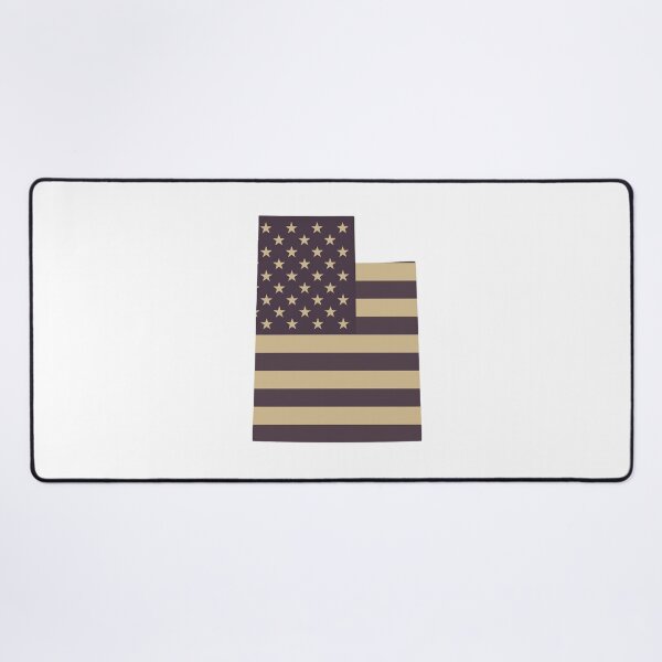 Item preview, Utah State Vintage Stars & Stripes – Brown and Gold designed and sold by Paper Drip.