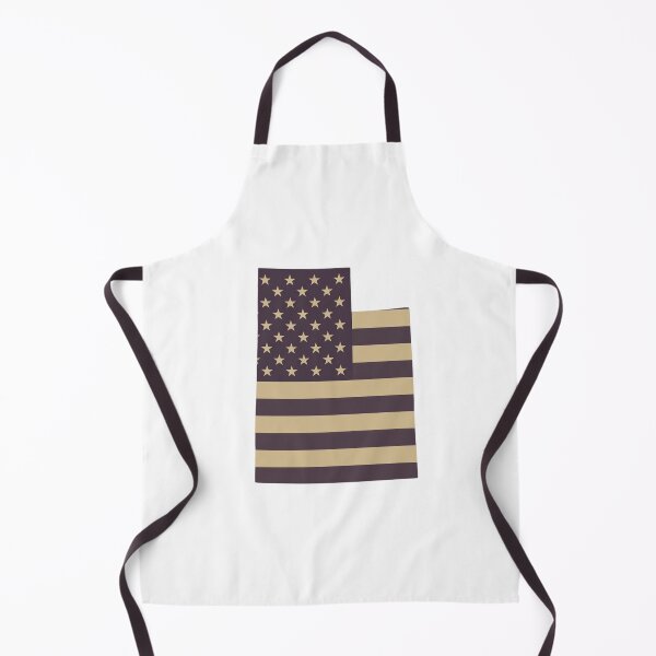 Item preview, Utah State Vintage Stars & Stripes – Brown and Gold designed and sold by Paper Drip.