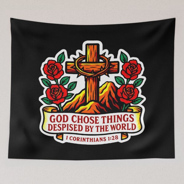 Item preview, 1 Corinthians 1:28 God Chose Things Despised By The World designed and sold by plushism.