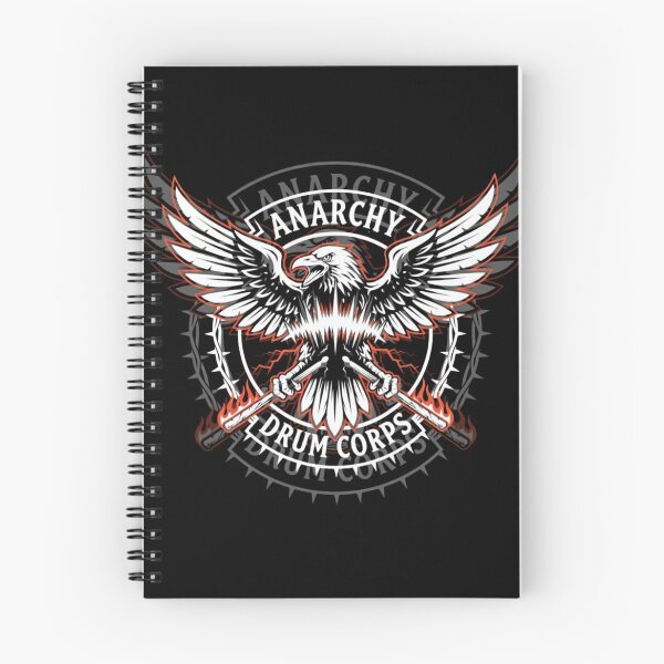 Item preview, Anarchy Drum Corps: Flaming Percussion Eagle designed and sold by Rhythm Thru Art .