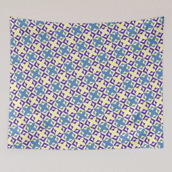 Aperçu de l'œuvre Chic Artistic 80s Argyle Shape Résumé Art créée et vendue par RoyalStarsPatts.