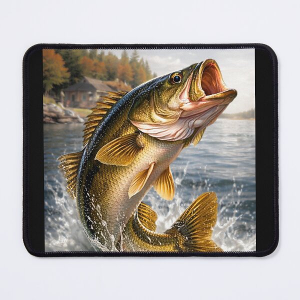 Item preview, Walleye Fish designed and sold by BackgroundND.