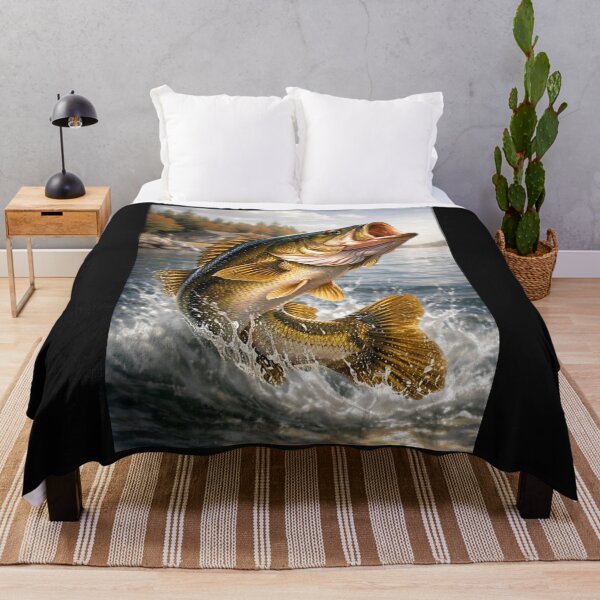 Item preview, Walleye Fish designed and sold by BackgroundND.