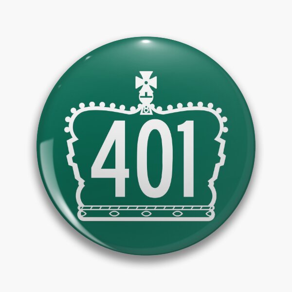 Item preview, Highway 401 Junction Symbol – Ontario Road Sign Art (2019 Edition) designed and sold by VoglR.