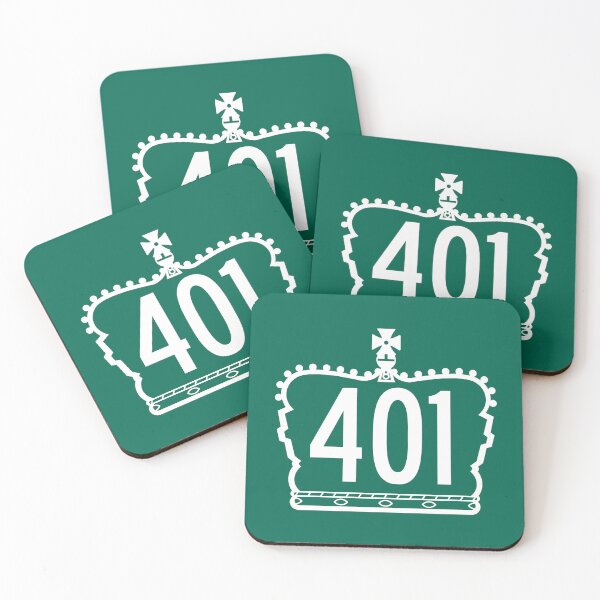 Item preview, Highway 401 Junction Symbol – Ontario Road Sign Art (2019 Edition) designed and sold by VoglR.