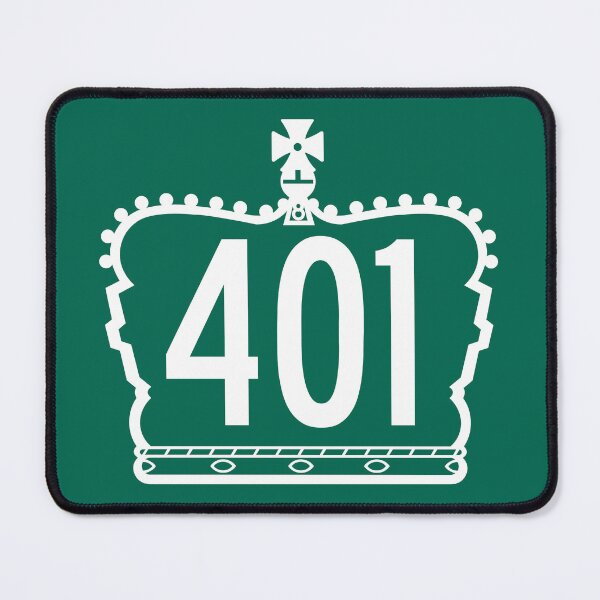 Item preview, Highway 401 Junction Symbol – Ontario Road Sign Art (2019 Edition) designed and sold by VoglR.