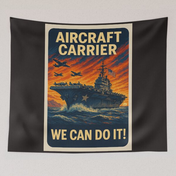 Item preview, AIRCRAFT CARRIER designed and sold by MilikDesignsPro.